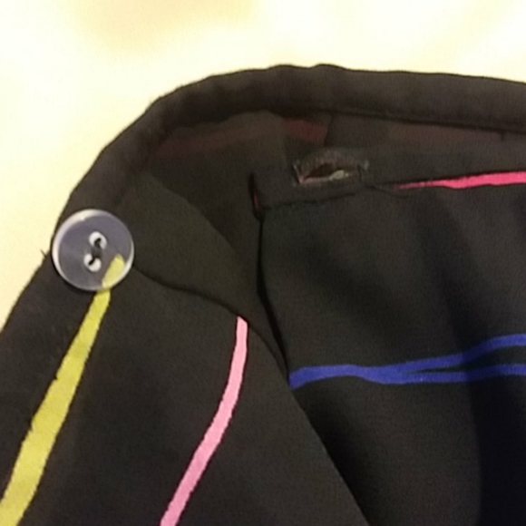 Vintage Judith Hart Collection Striped Wrap Maxi Skirt Size Medium - Picture 11 of 16